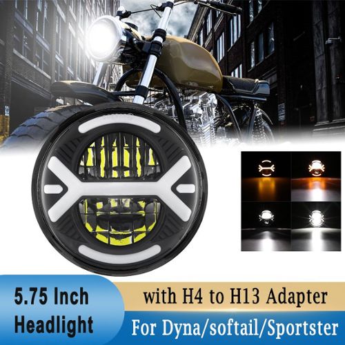 7 pouces rond LED ampoule de phare 75W moto phare projecteur