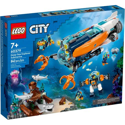 LEGO City 60091 pas cher, Ensemble de démarrage sous-marin