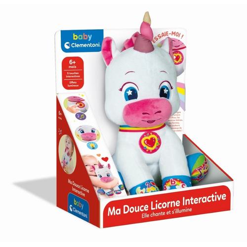 Jouet interactif pour chiens - Licorne et arc-en-ciel