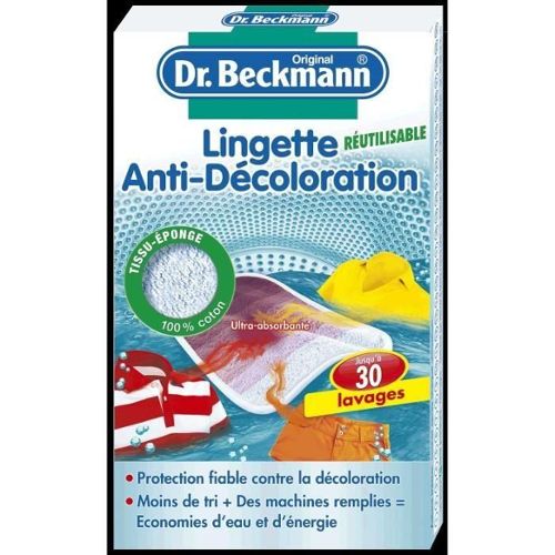 Lingette anti-décoloration Ultra - Lot de 10 - DR BECKMANN