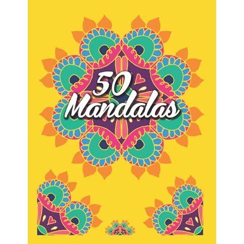 Coloriage Anti-stress Mandalas Livre De Coloriage Adulte: Livre de coloriage  Pour Adultes Anti-stress avec un beau Mandala & PLus de 50 Dessins à Colo  (Paperback)