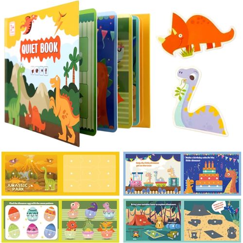Puzzle éducatif 200 pièces Les dinosaures – dès 6 ans : Jeux et