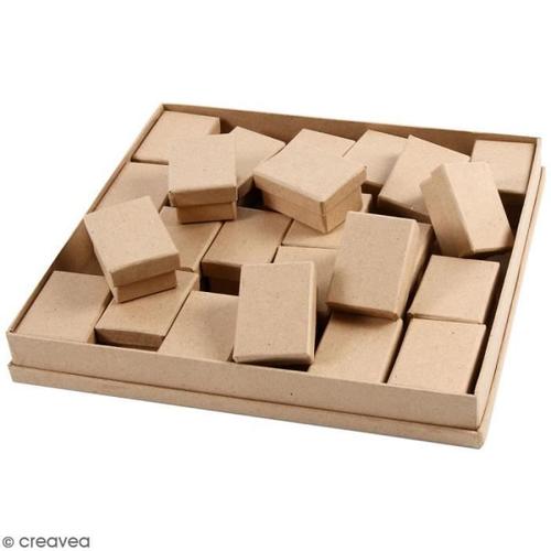 Boîtes format allumettes vide - 8 x 5 x 3,5 cm - 12 pcs - Boîte d