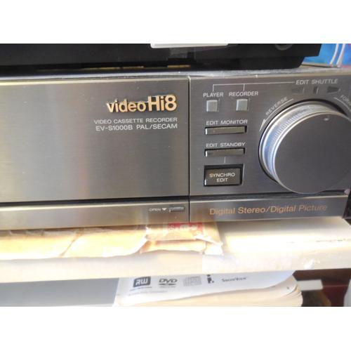 SONY EV-S1000E, Enregistreur de cassettes Hi8