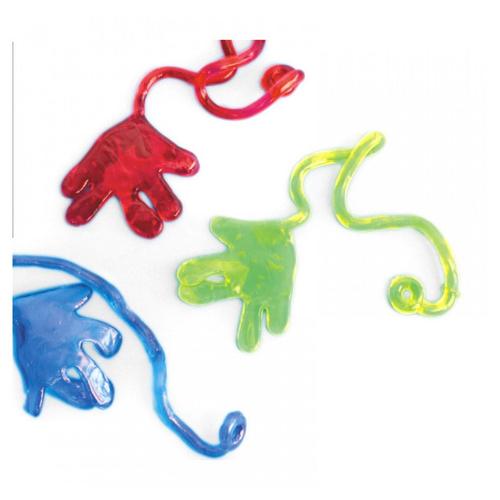 Mains Collantes Colorées Jouets Extensibles Paumes d'escalade Collantes  pour Les Enfants Fête, 8 pièces