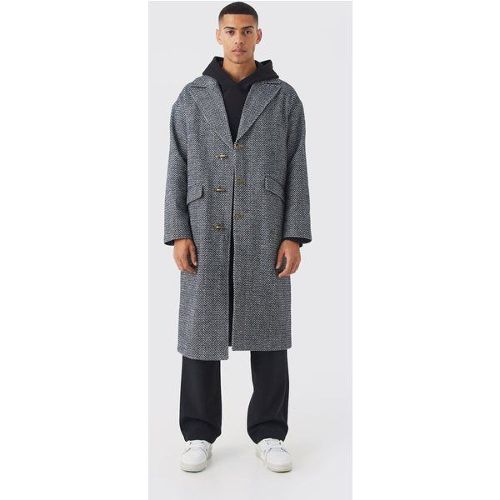 Coat Transit pour homme en coloris Noir Homme Vêtements Manteaux Manteaux longs et manteaux dhiver 