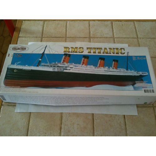 Maquette Titanic à construire 3800 pièces couleur à assembler monter bateau  construction en plastique enfant adulte paquebot du film - Cdiscount Jeux -  Jouets