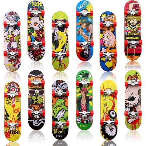 DDG EDMMS Mini Skateboard Jouets De Doigts Enfant Adulte 