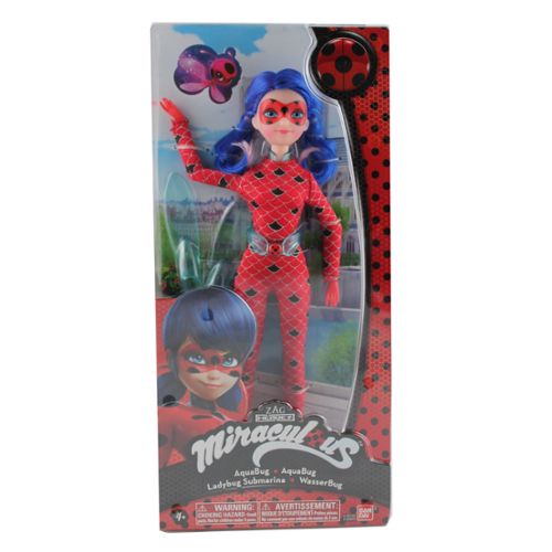 Miraculous ladybug - poupée mannequin 26 cm et ses deux tenues