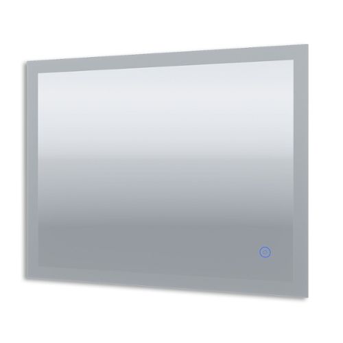 Miroir lumineux à LED argenté ø 78 cm BEZIERS 