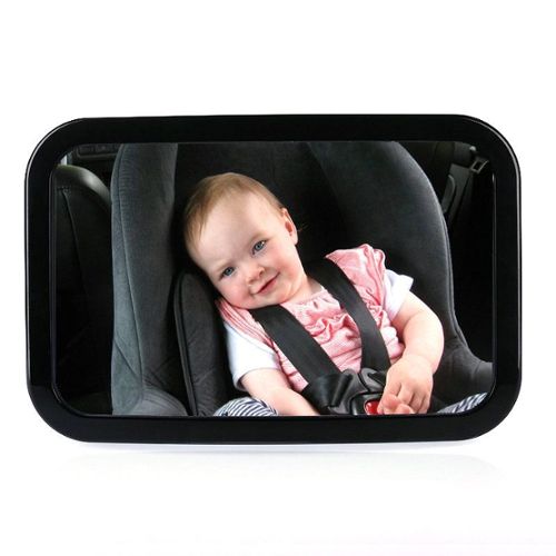 Miroir auto bébé - Retroviseur voiture bébé - Miroir bébé pour voiture -  Miroir lumineux voiture - Mirroir siège rrière bébé - Miroir Lumineux  Voiture