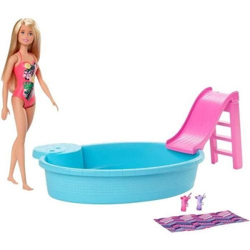 Barbie Mobilier Coffret Maison de Plain-Pied à Emporter avec