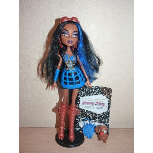 PACK 5 POUPEE MONSTER HIGH GARCON GILLINGTON GIL WEBBER ROCHELLE GOYLE  LAGOONA BLUE ROBECCA STEAM OPERETTA NOEL 2013