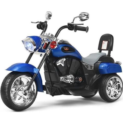 Moto électrique pour enfants Vespa GTS300 bleu vidaXL