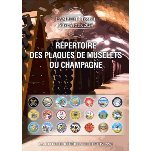 PLAQUES DE MUSELETS CHAMPAGNE BATILLET CHASSE 6 CAPS 