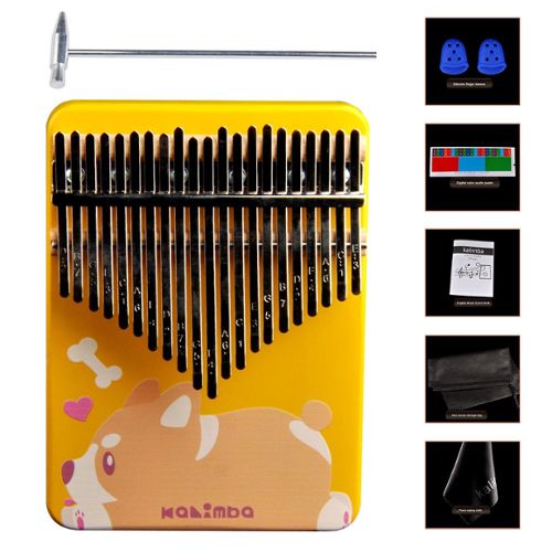 Piano à pouce Mini Kalimba 8 touches, Instrument de musique portable en  acrylique pour enfants et adultes, Cadeau musical de poche pour débutants