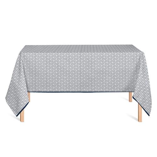 Nappe antitache rectangulaire - 150 x 240 cm - Feuillage beige