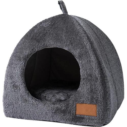 Tipi pour chien de chat de compagnie avec coussin, tente tipi de luxe,  chenil intérieur pour chiens et chats, maisons pour chats avec petit  tableau noir