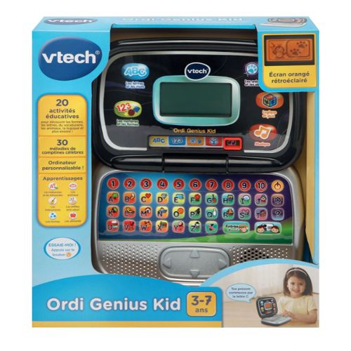 Ordi-tablette p'tit genius touch vert, jeux educatifs