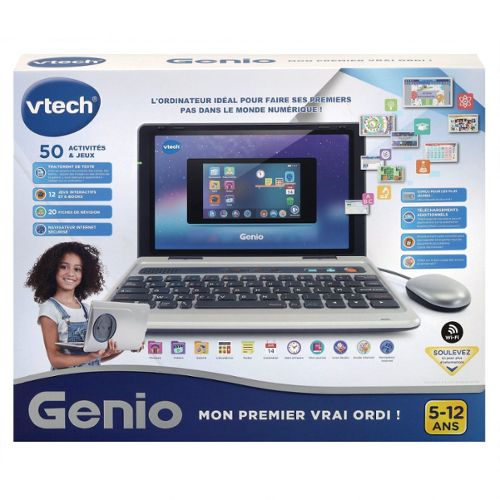 VTech - Tablet Ordi-P'tit Genius Touch rose – or…