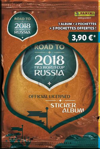 Lot De 24 Stickers Panini Coupe Du Monde 2018 Russie - Stade Et Logo - Édition France