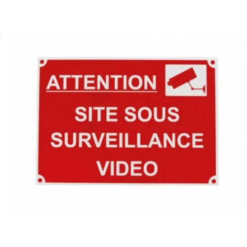 10 etiquettes signalisation affichage panneau sticker espace video