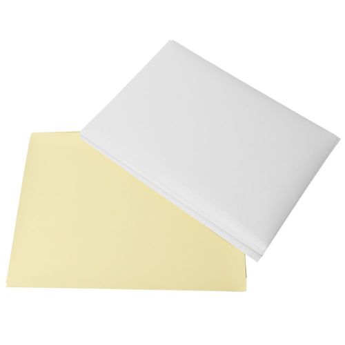 15 Feuilles - Vinyle Imprimable Papier Autocollant Étanche A4 - Blanc :  : Fournitures de bureau