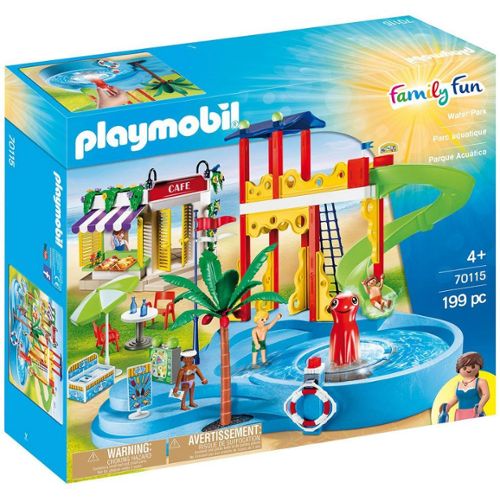 pecador Cambiable Ver a través de Playmobil Playmobil 6669 Parc aquatique avec toboggans géants Juguetes  GR7679203