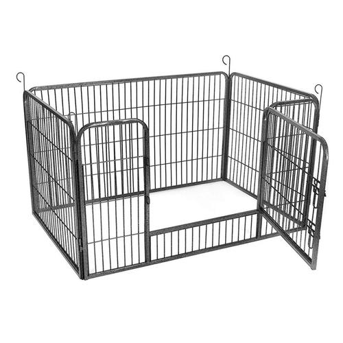 PAWHUT Cage parc enclos rongeurs modulable dim. L 111 x l 75 x H