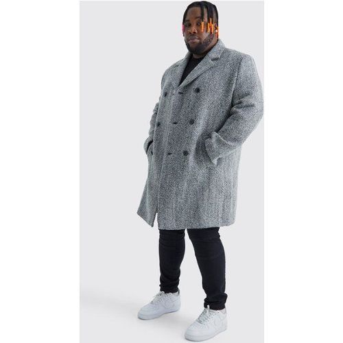 Veste en laine pour hommes Hiver Automne Hommes Long Coupe-vent Manteau de  laine Décontracté Épais Slim Fit Veste Homme Pardessus