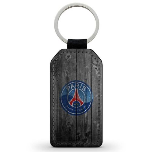 Porte-Clés Fifrelin Noir en Simili Cuir Paris Saint Germain PSG Football