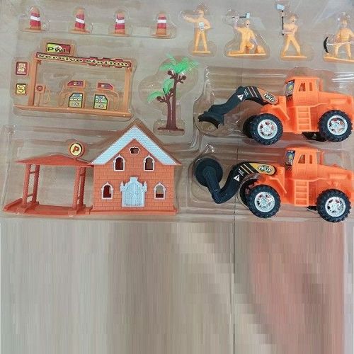 pelleteuse - Pelleteuse télécommandée 6CH RC pour enfants, jouets de plage  avec musique et lumière, voiture d'ingénierie, camion, cadeau  d'anniversaire