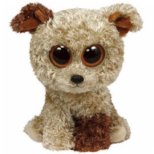 Peluche TY - Beanie Boo's Small Honeycomb le chien - Multicolore - Pour  Enfant blanc - Ty