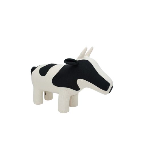 Mbw - Peluche vache - nettoyeur d'écran - 60606 - blanc tacheté