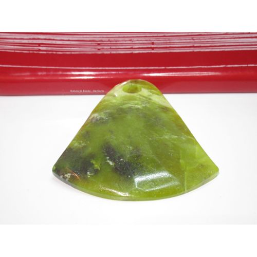 Vifaleno Collier de Jade 6-14mm Vert Rond Naturel
