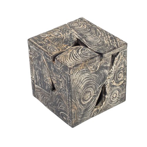 Cube en bois de 42 mm puzzle pour jeux casse tête logique