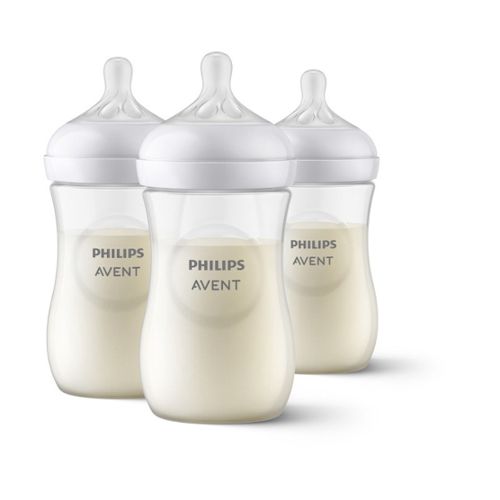 Philips Avent Kit de démarrage naturel pour nouveau-né - Biberons  Polypropylène/Tétine Silicone sans BPA, rose (Modèle SCD301/03) :  : Bébé et Puériculture