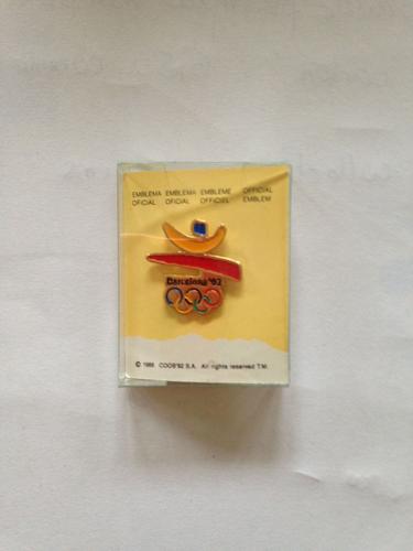 PIN'S JO JEUX Olympiques Barcelone 92 - Cobi voile (base dorée non signée) EUR 12,00 - FR