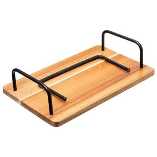 Plat De Service Inox Pour Foie Gras - 16 X 7 Cm (env. 18 X 9 Cm) - Argenté Brillant - Occasion