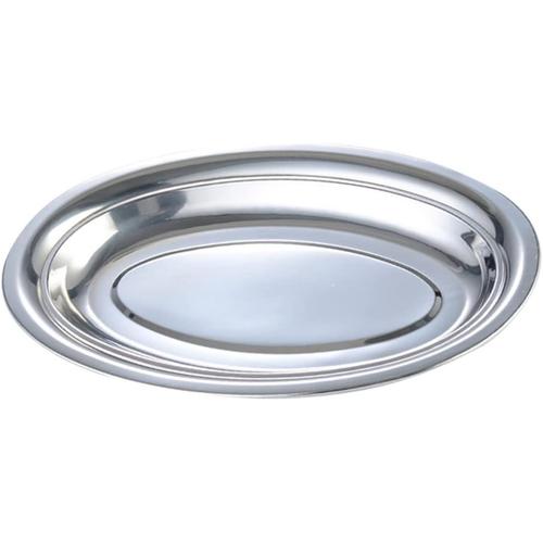 Plat ovale inox - 24 x 17 cm - Hendi - Meilleur du Chef