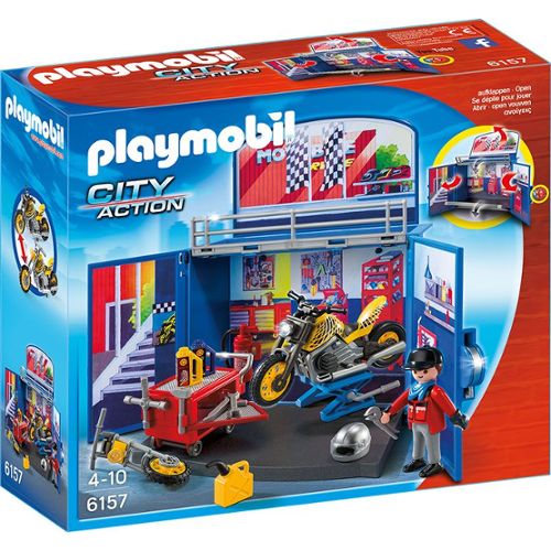 Playmobil - 6157 - Coffre 'Atelier de Moto