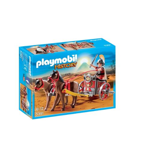 Playmobil History 5391 Char romain avec tribun - Playmobil - Achat