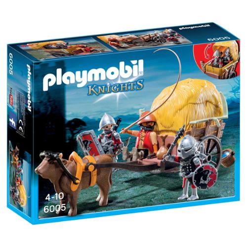 Playmobil Chevaliers Charrette pas cher - Achat neuf et occasion