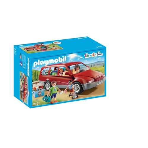 Playmobil - PLAYMOBIL 9421 - Family Fun - Famille avec voiture