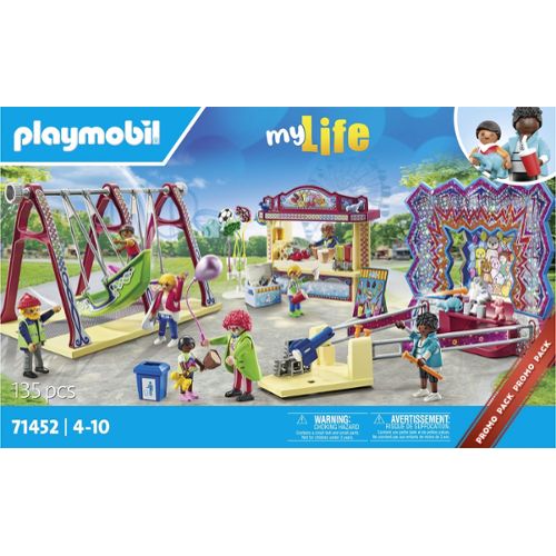 Promo Playmobil City Life 70281 Parc de Jeux chez Colruyt