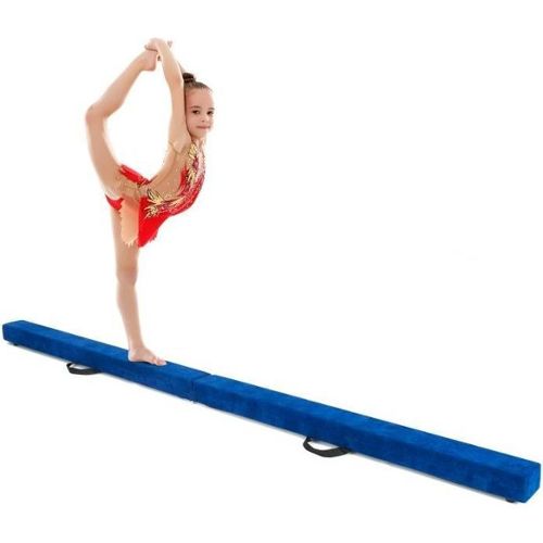 Soldes Pliable Poutre Gymnastique Yoga Bleu - Nos bonnes affaires de  janvier
