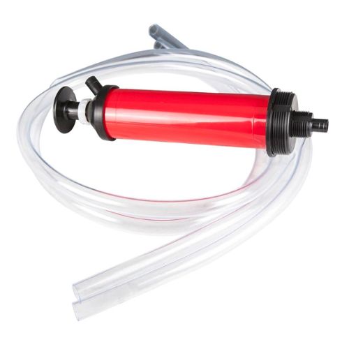 Pompe de transfert liquide à piles avec système tube d'aspiration pliable  Tuyau siphon carburant diesel gaz d'eau rouge 1pc - Cdiscount Auto