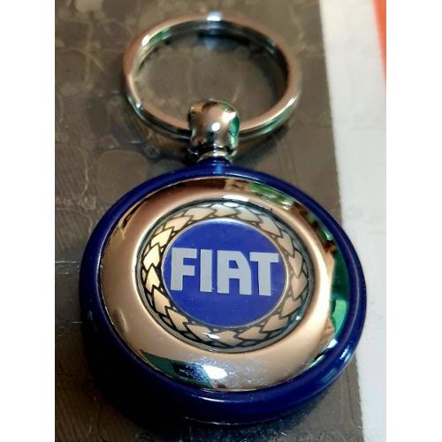 Generic Porte-clés de voiture porte-clés avec logo Fiat à prix pas cher