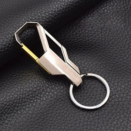 Porte-clés de voiture en cuir véritable, porte-anneau, bijoux de luxe,  cadeau personnalisé pour VW