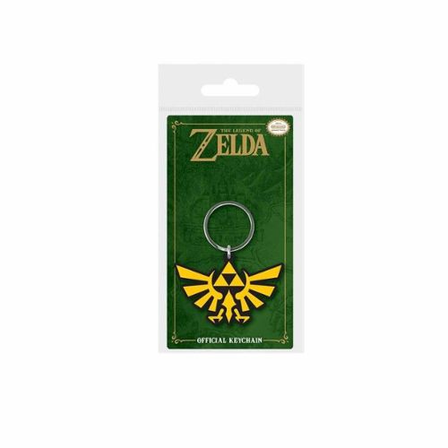 Porte clés Zelda en métal doré